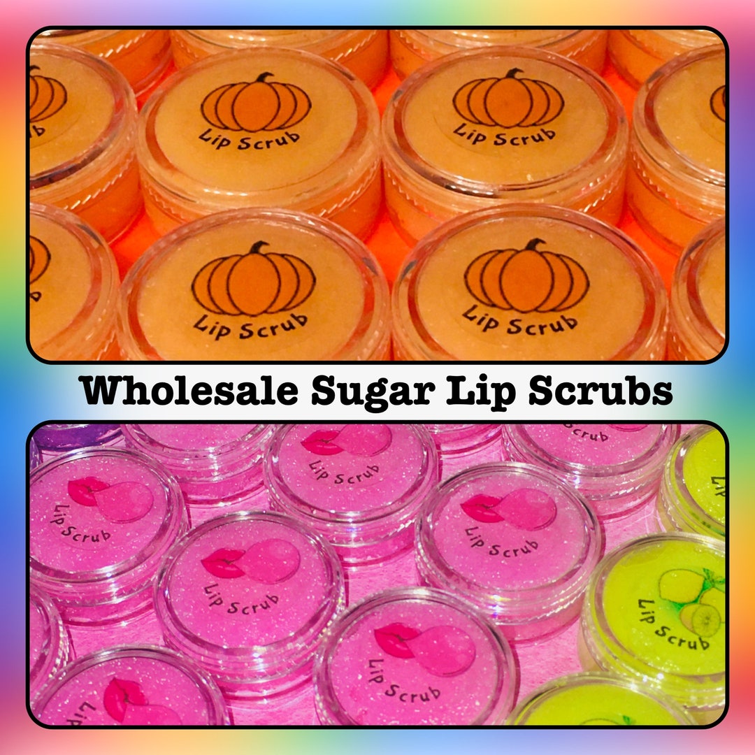 200 Flavored Lip Scrubs Choose 20 Flavors Wholesale Mini Etsy