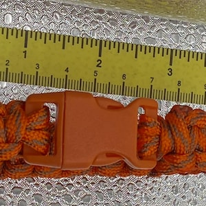 Paracord Bracelet; Hand-made; Macrame; Men&#39;s and Ladies&#39; Sizes