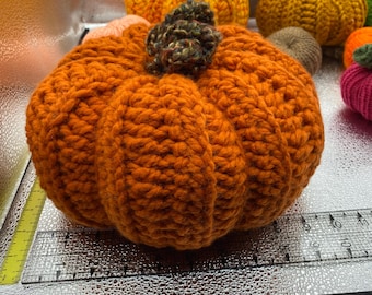 Hand-made Knitted Pumpkins