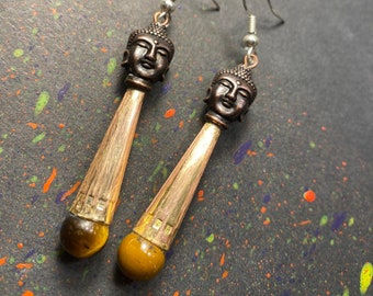 Earrings - Buddha