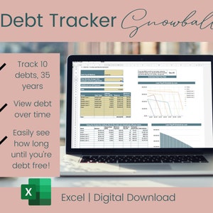 Debt Payoff Tracker Excel Debt Snowball Calculator Dave Ramsey Debt Calculator Excel Template