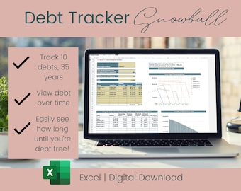 Debt Payoff Tracker Excel Debt Snowball Calculator Dave Ramsey Debt Calculator Excel Template