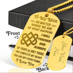 Appreciate husband  - Men&#39;s Celtic Love Knot - Husband Birthday Gifts