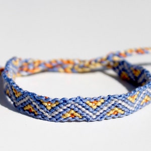 Friendship Bracelets, Adjustable, String Bracelets, FREE SHIPPING, Blue, Yellow, Orange