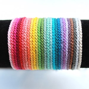 Set of 3 Friendship Bracelets, Stackable Bracelets, Adjustable, String Bracelets, FREE SHIPPING, Minimalist Friendship Bracelet