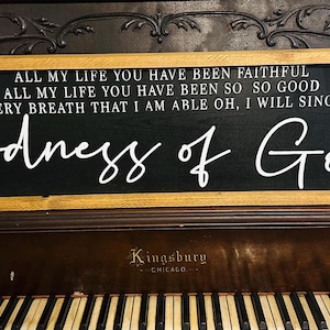 Goodness of God