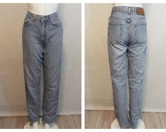 Vintage 90 s 36W Calvin Klein Jeans Dark Wash Blue Denim 5 pocket High Rise Straight Mom Jean Low Slung Boyfriend Style Grunge Casual Etsy India