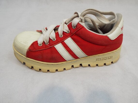 Vintage 90s SKETCHERS Women's 8.5 Platforms Shoes