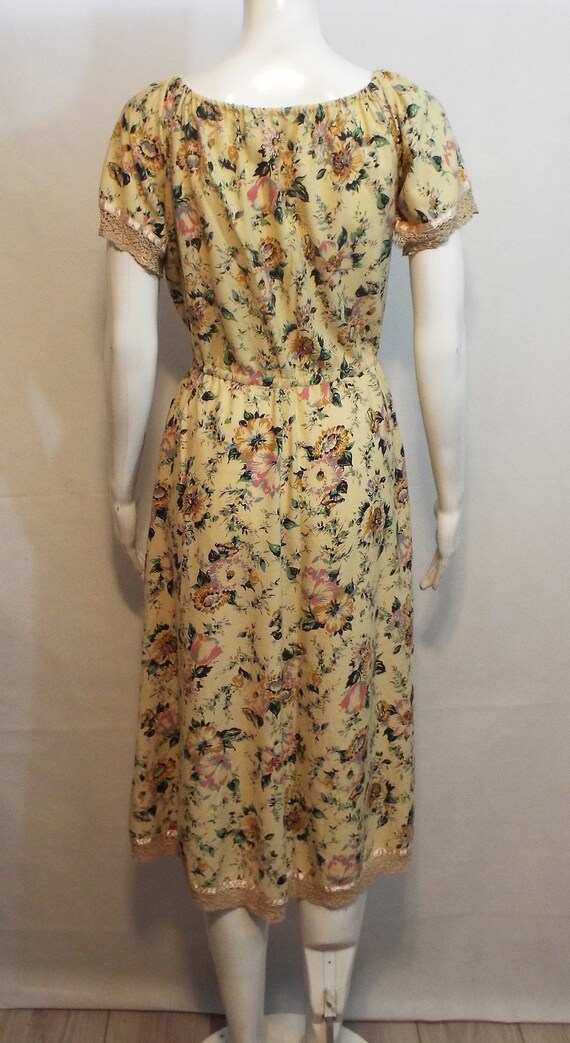 Vintage 70s Dress FOXY LADY San Francisco Dress S… - image 7