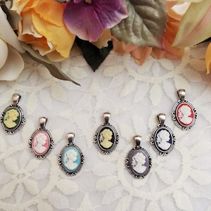 Cameo Necklace Lady Cameo Pendent Gifts For Her