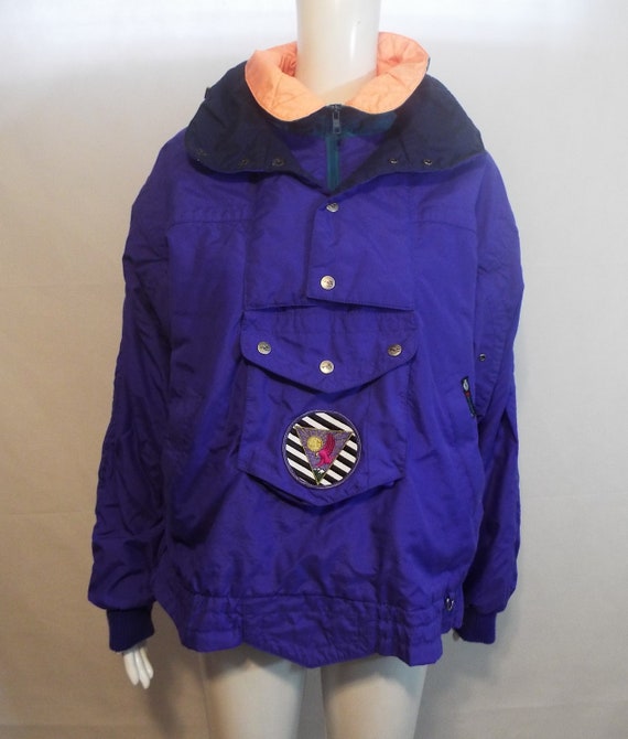 Vintage 80s Jacket Peregrine Ski Jacket Pullover … - image 1