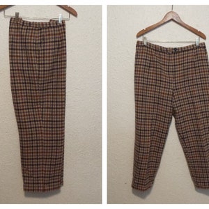 Vintage Wool Pants Ladies Size 14 Plus Size