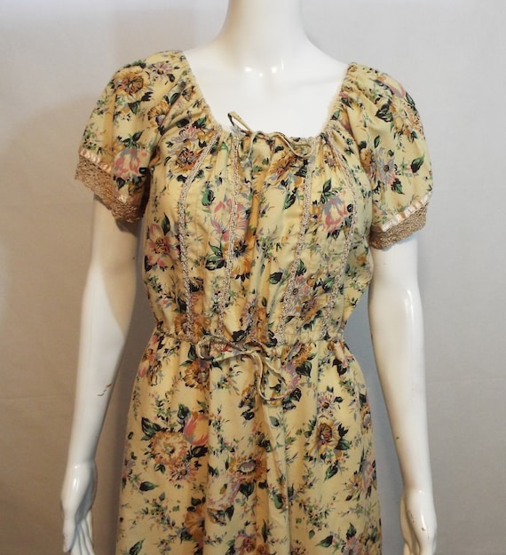 Vintage 70s Dress FOXY LADY San Francisco Dress S… - image 4