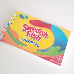 Candy Box Notebook, Swedish Fish Assorted