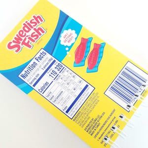 Candy Box Notebook, Swedish Fish zdjęcie 5