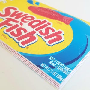 Candy Box Notebook, Swedish Fish zdjęcie 3