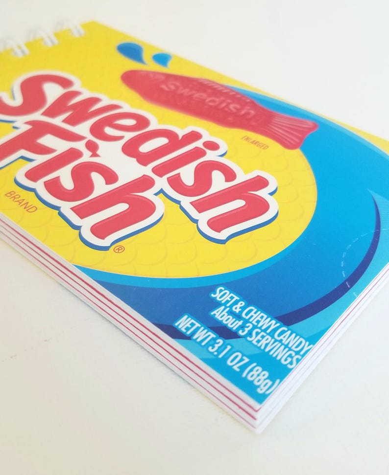 Candy Box Notebook, Swedish Fish zdjęcie 3