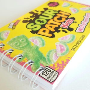 Upcycled Candy Box Notebook: Sour Patch Kids or Watermelons