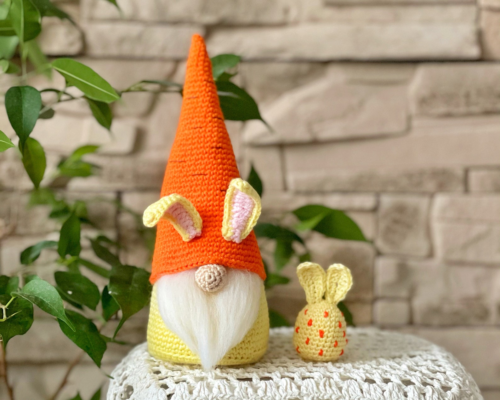 Gnomes crochet pattern Easter gnome DIY Scandinavian gnome Etsy