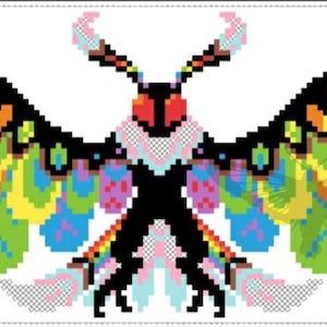 Patrón de orgullo del progreso del hombre polilla en PDF