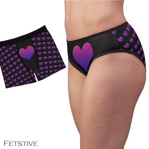 Bi Pride Boxer Briefs and Panties (in Men's and Women's Sizes and Styles!)