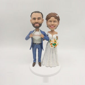 custom bobble head couple ,Anniversary Gifts for couple,handamde gifts for mother&#39;s day/father&#39;s day
