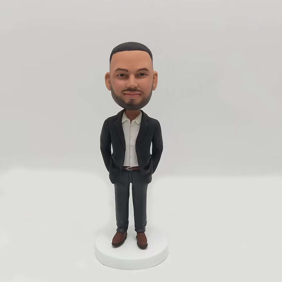 Casual Style Man Bobblehead - Gift For Him main image 0