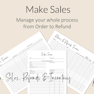 Etsy Sellers Products Listings & Inventory Printable Planner - Etsy UK