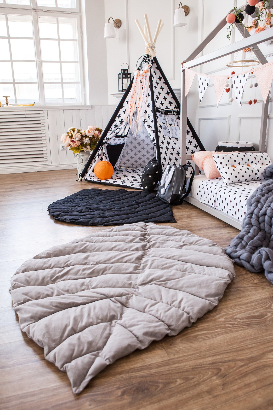 Baby play mat floor mat bed cover nursery carpet Etsy