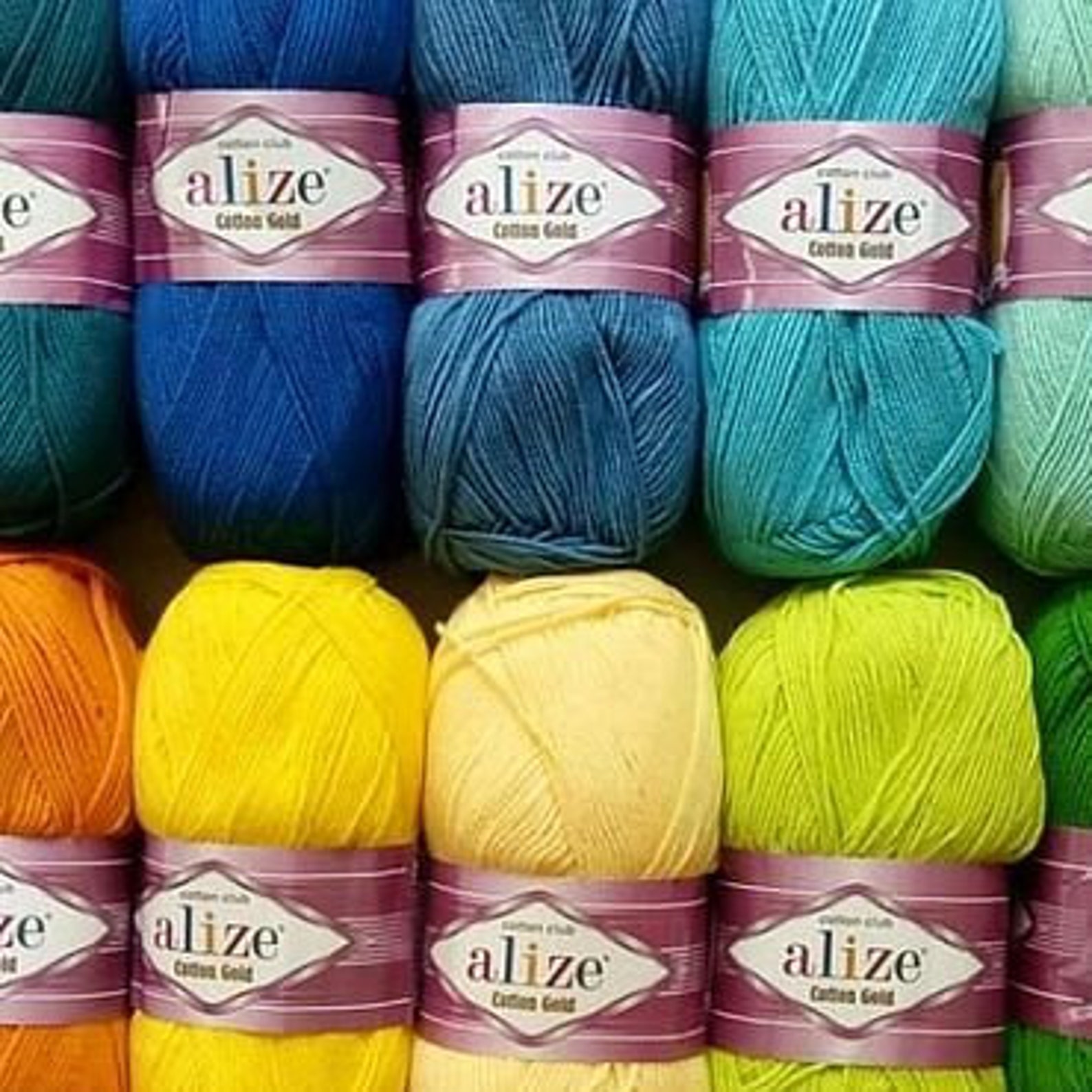 Пряжа Alize Cotton Gold Fine Baby Купить