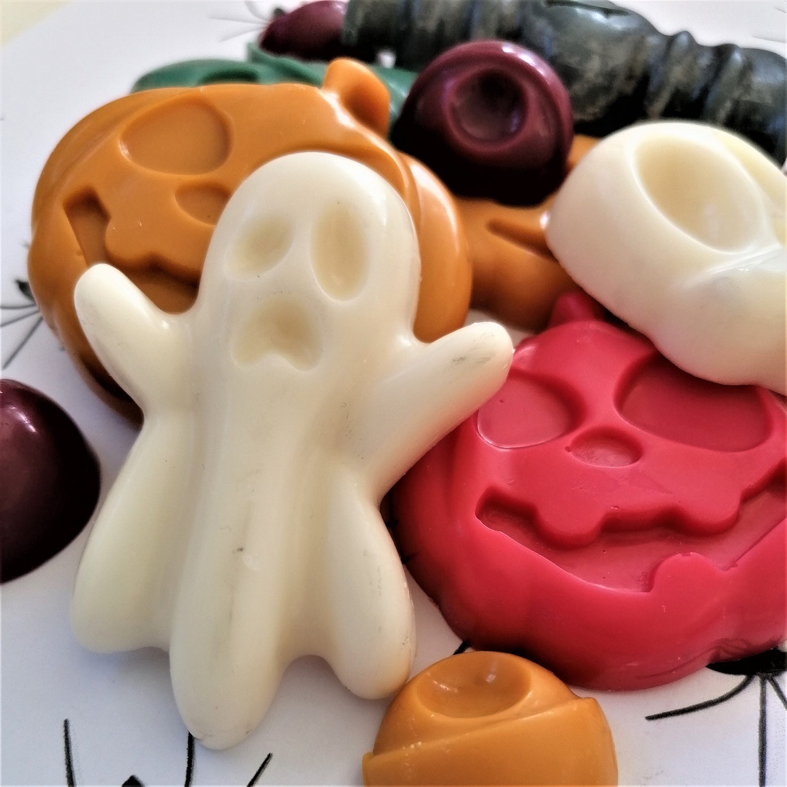 Halloween Wax Melts Standard Scents Spooky Shapes Highly Etsy
