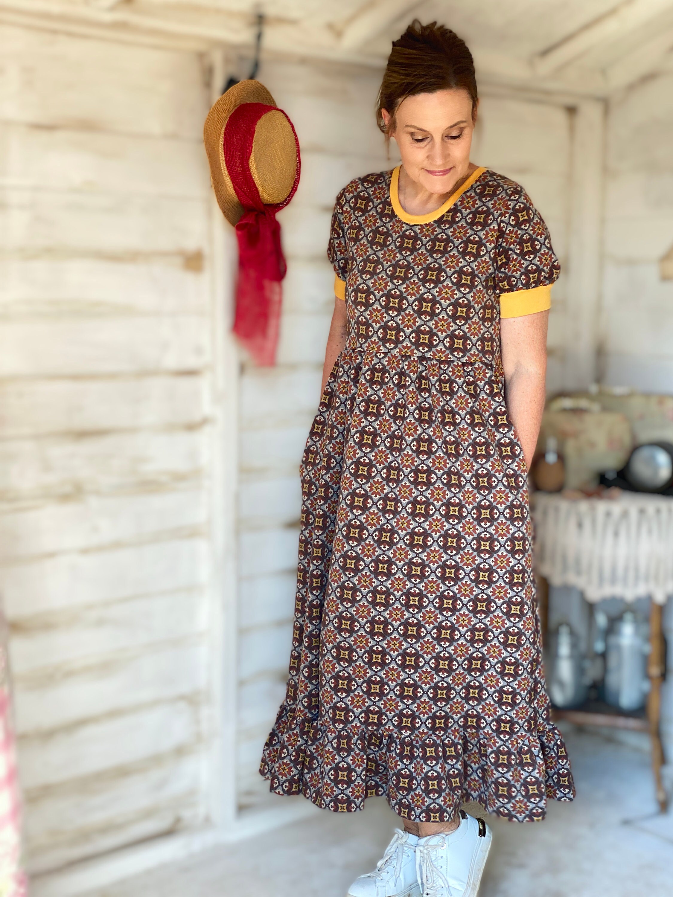 Women's T-shirt Dress Sewing Pattern, Downloadable PDF, Summer Dress  Dressmaking, Digital Sewing Pattern, 6-22 Size Range, 4 Length Options -  Etsy