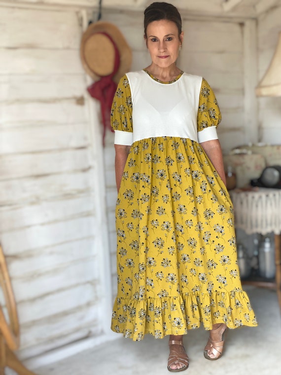 gathered t shirt dress Toteme // Beige Cotton Gathered T-Shirt Dress  VSP Consignment