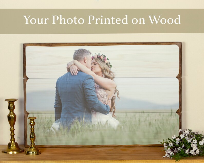 Photo on Wood Picture on Wood Photo Wood Picture Wood Print Picture Gifts Photo Gifts First Anniversary Gifts for Her Gifts from Daughter 