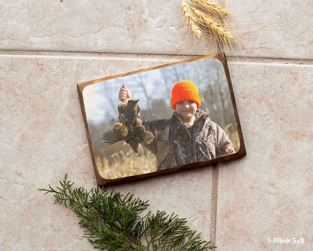 Valentines Hunting Gifts for Husband Wood Frame Hunting Gifts for Him