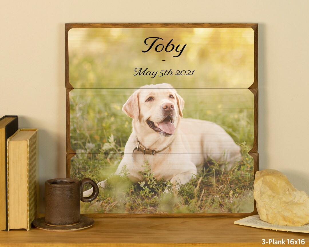 Pet Memorial Dog Gift Pet Loss Gifts Dog Dad Gift Dog Photo Etsy