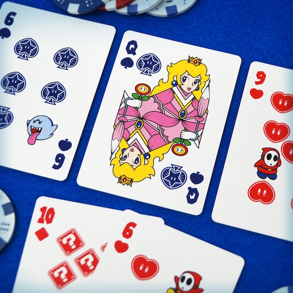 Super Mario Inspired Playing Cards - Etsy