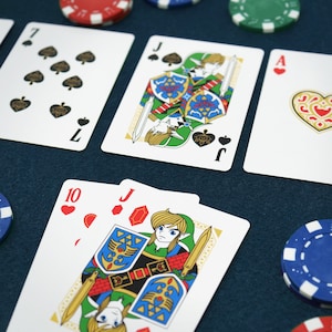 Legend of Zelda Inspired Playing Cards Etsy Australia