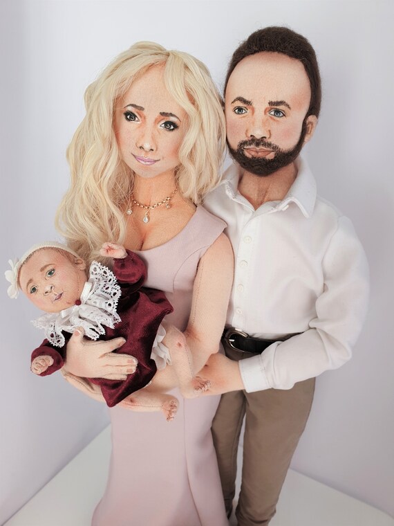 custom made portrait dolls