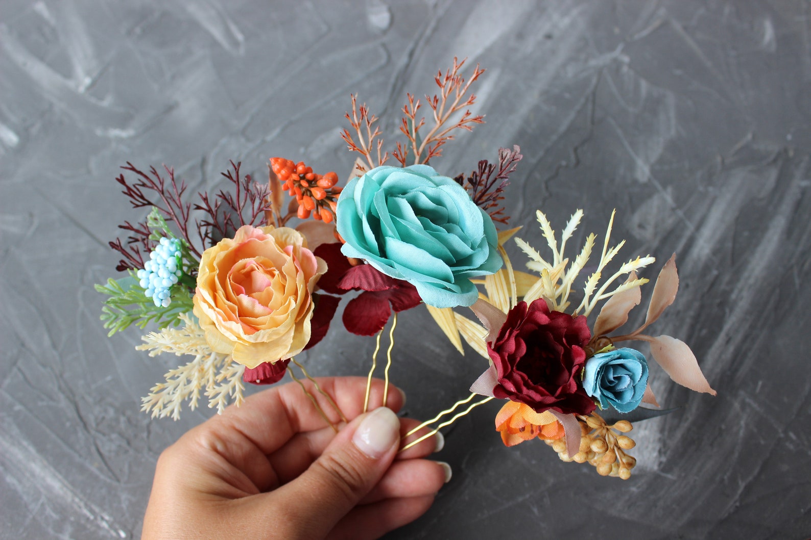 Rust Teal Burgundy Arch Swag, Wedding Arch Decor, Flower Arch Backdrop ...