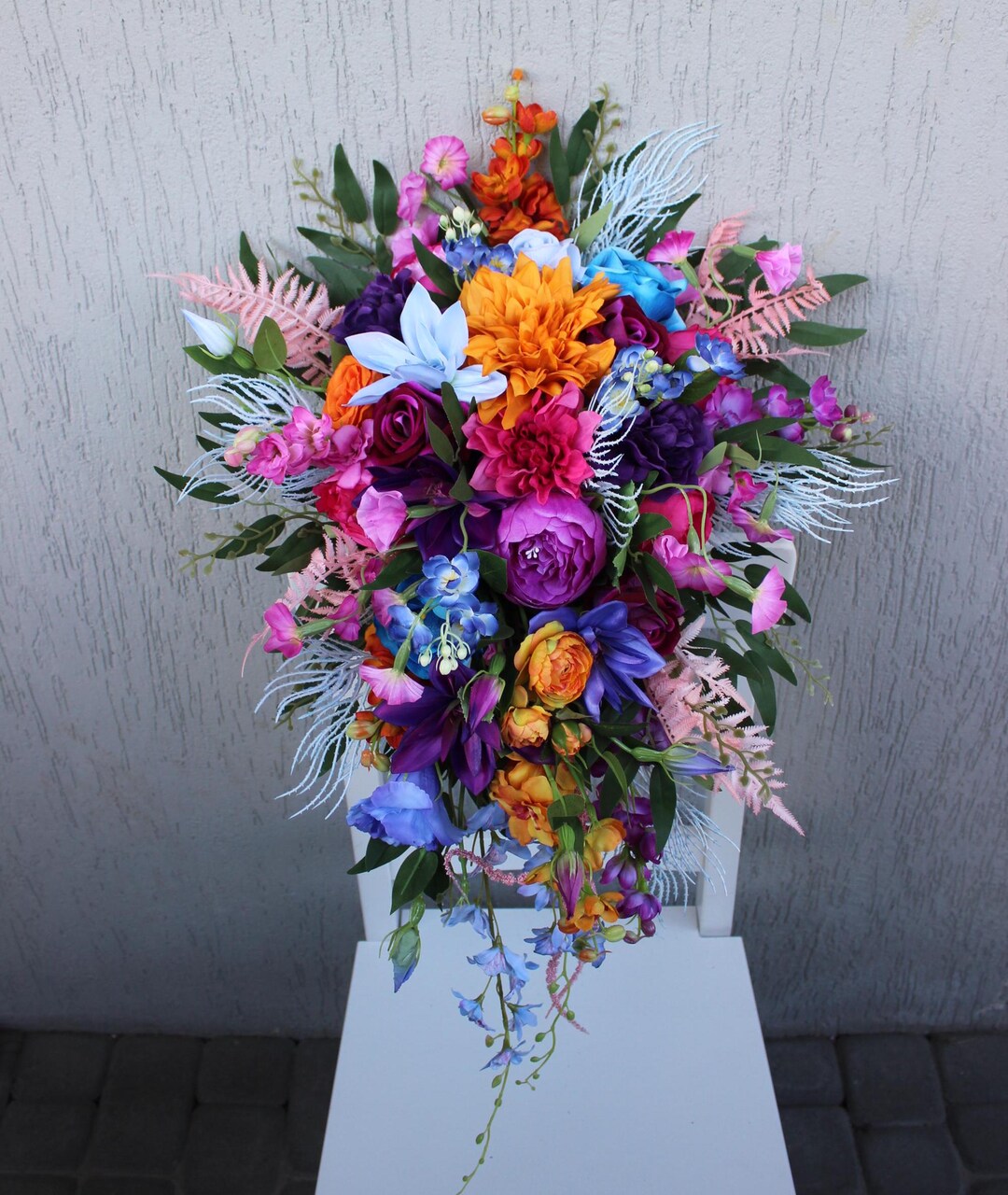 Lot de 50 roses artificielles en soie pour décoration de mariage
