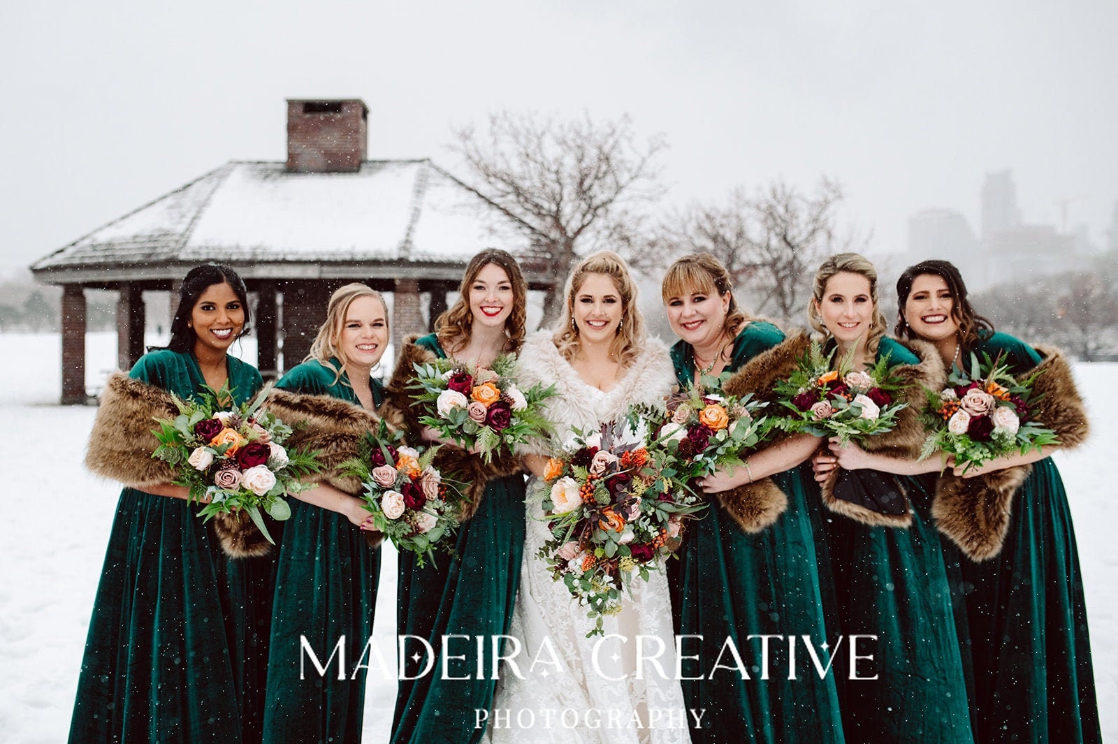 Winter Bridesmaid Bouquets Images Winter Bridesmaid Bouquets