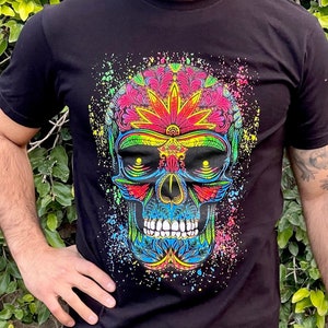 Playeras Calaveras - Etsy