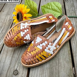 Huaraches Amarillos Etsy