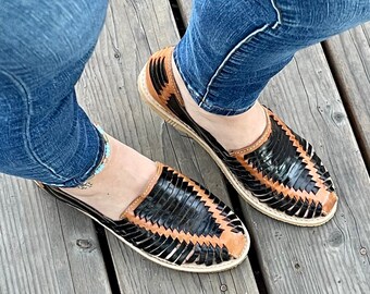 Womens Mexican Handmade Leather Huaraches Sandals Sandalias Piel Mujer Mexicano Dama Sahuayo Mexico Cerrado , shoes, PUNTA V obscuros