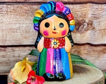 手描きのマリア人形貯金箱 - メキシコの陶器装飾 - Etsy 日本