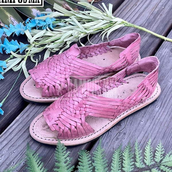 Womens Mexican Handmade Leather Pachucos Sandals, Mexican Huaraches Mexicanos ,Sandalias Piel para mujer Mexico,Huaraches Mexico PACHUCOS OG