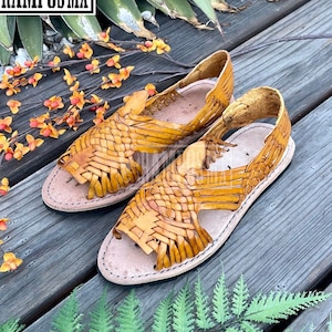 Womens Mexican Handmade Leather Pachucos Sandals, Mexican Huaraches Mexicanos ,Sandalias Piel para mujer Mexico,Huaraches Mexico PACHUCOS OG