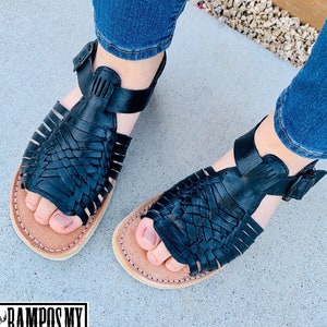 Sandalias Cangrejeras Mujer Huarache Elegante Comodo Ligero