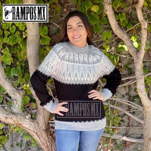 Mexican Embroidered Sweater ,Mexican Boho Sweater ,Mexican Bohemian Sweater, Warm Sweater Overcoat , Mexican Sweater Hippie ,Sueter Mexicano